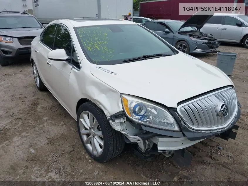 2014 Buick Verano VIN: 1G4PP5SK1E4118947 Lot: 12009924