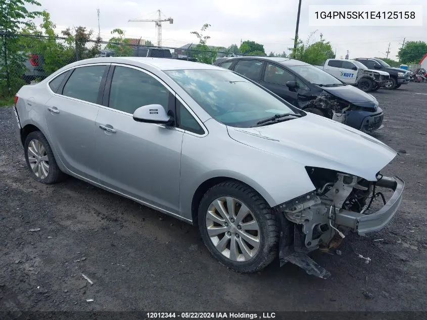 2014 Buick Verano VIN: 1G4PN5SK1E4125158 Lot: 12012344