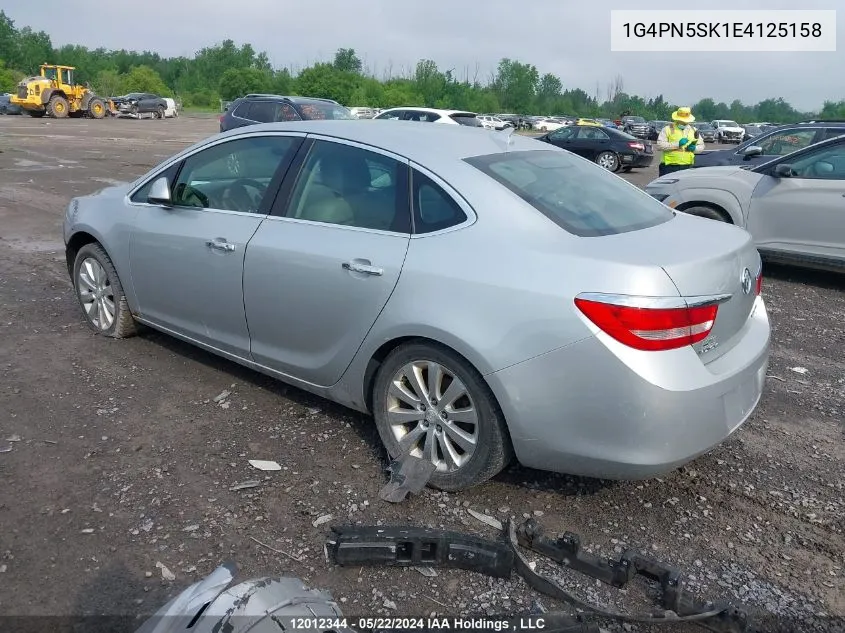 1G4PN5SK1E4125158 2014 Buick Verano