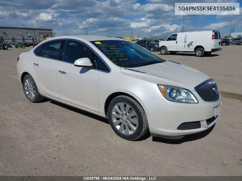 2014 Buick Verano VIN: 1G4PN5SK9E4135436 Lot: 12035799