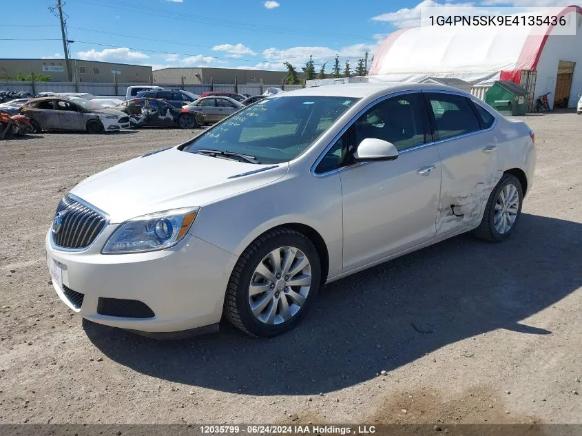 2014 Buick Verano VIN: 1G4PN5SK9E4135436 Lot: 12035799