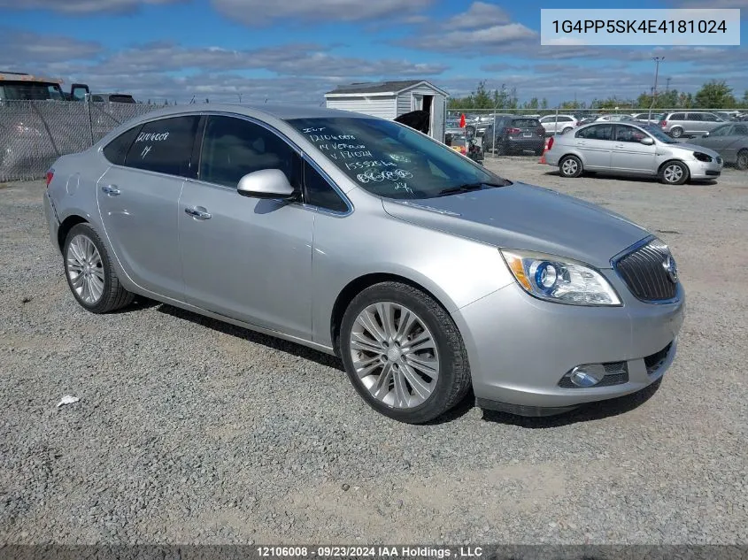 1G4PP5SK4E4181024 2014 Buick Verano