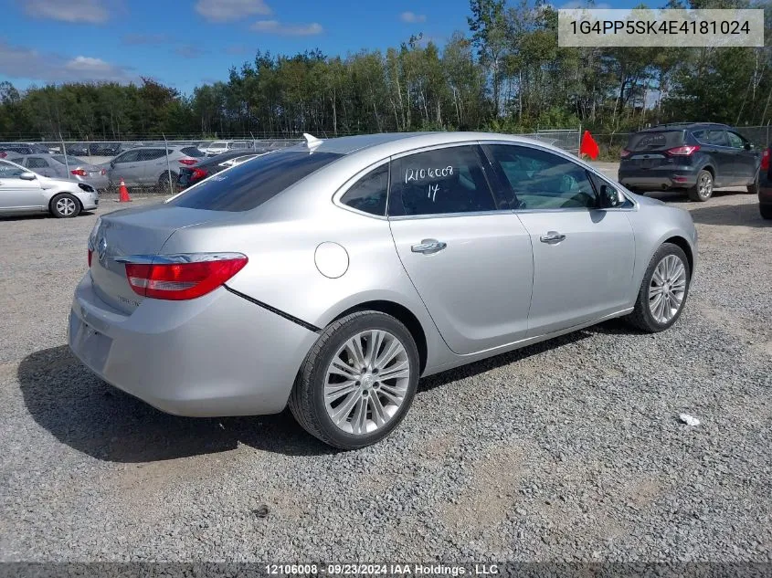 1G4PP5SK4E4181024 2014 Buick Verano