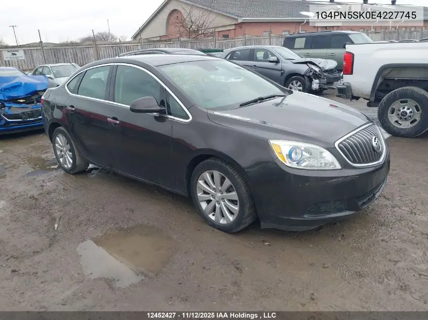 1G4PN5SK0E4227745 2014 Buick Verano