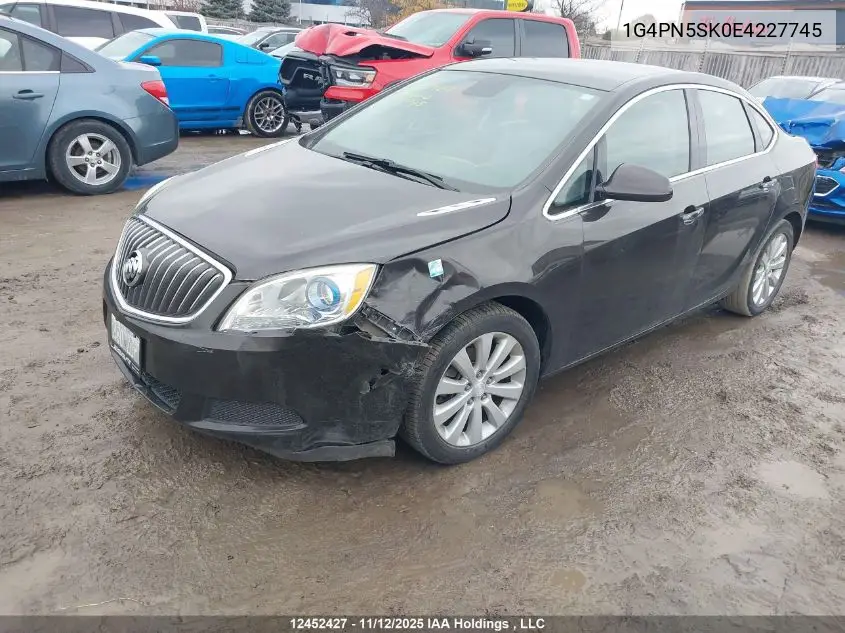 1G4PN5SK0E4227745 2014 Buick Verano