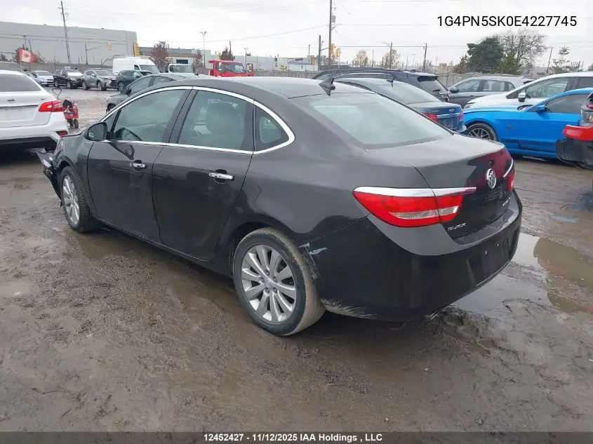 1G4PN5SK0E4227745 2014 Buick Verano