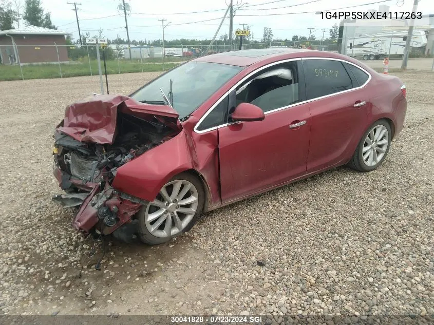 2014 Buick Verano VIN: 1G4PP5SKXE4117263 Lot: 30041828