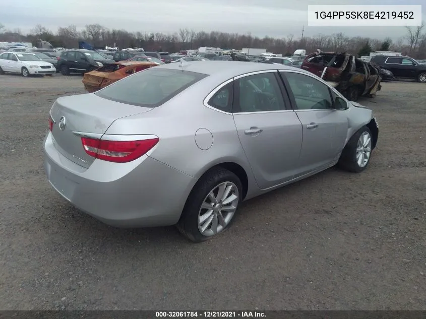 2014 Buick Verano VIN: 1G4PP5SK8E4219452 Lot: 32061784