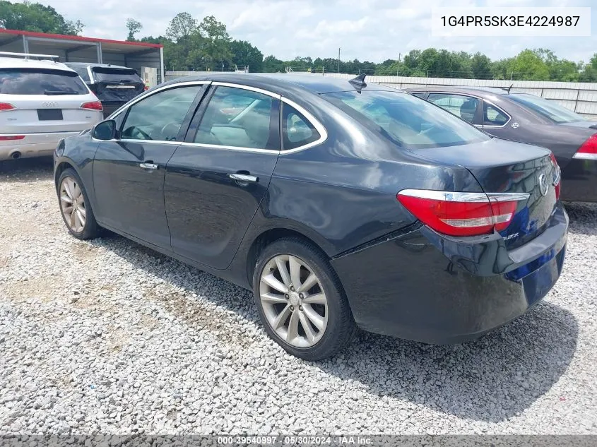 2014 Buick Verano Convenience Group VIN: 1G4PR5SK3E4224987 Lot: 39540997