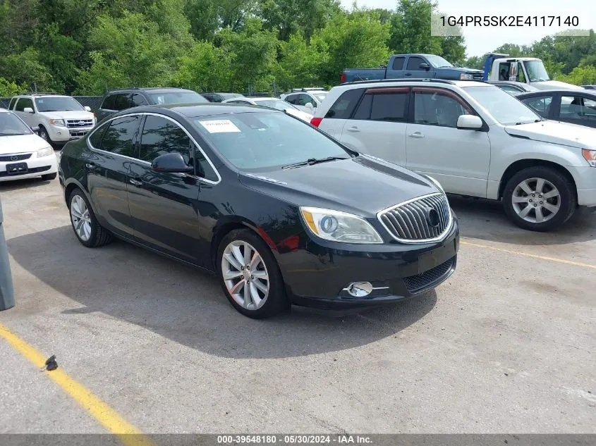 2014 Buick Verano Convenience Group VIN: 1G4PR5SK2E4117140 Lot: 39548180