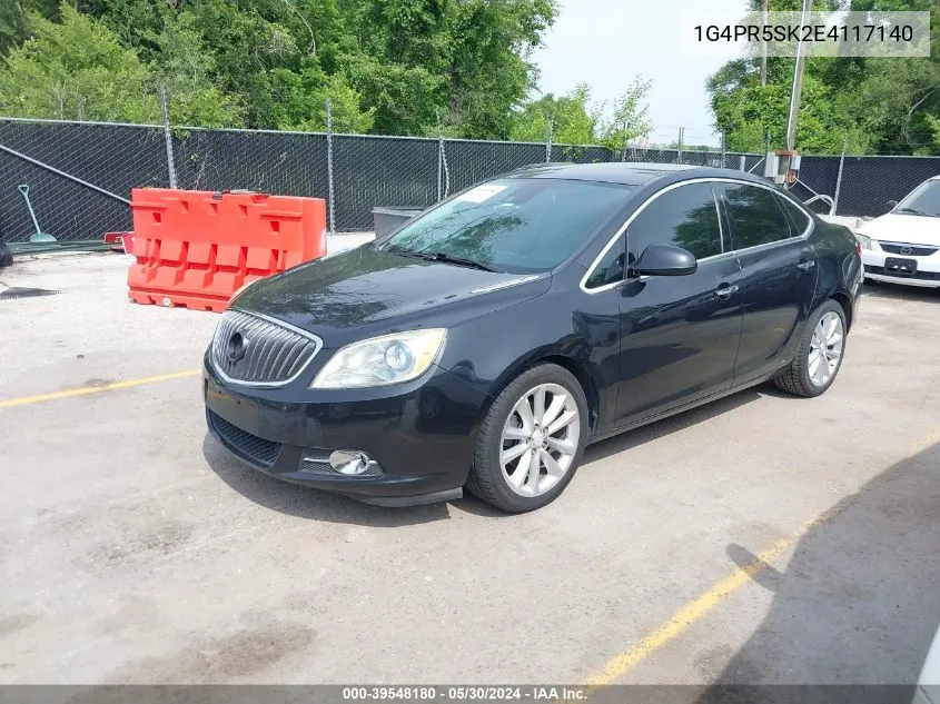 2014 Buick Verano Convenience Group VIN: 1G4PR5SK2E4117140 Lot: 39548180