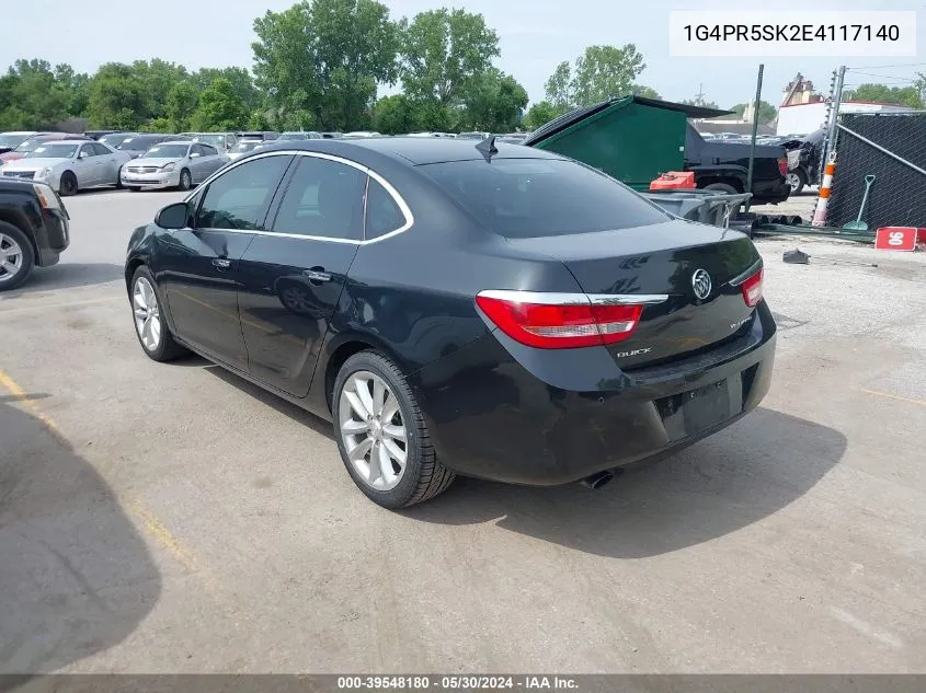 2014 Buick Verano Convenience Group VIN: 1G4PR5SK2E4117140 Lot: 39548180