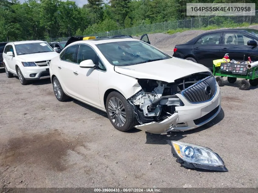 1G4PS5SK4E4170958 2014 Buick Verano Leather Group