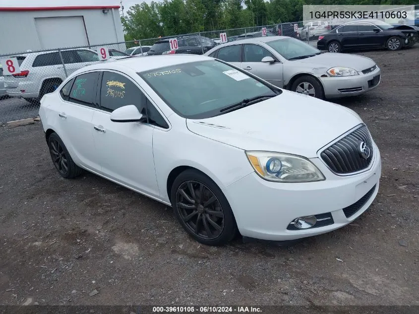 2014 Buick Verano Convenience Group VIN: 1G4PR5SK3E4110603 Lot: 39610105