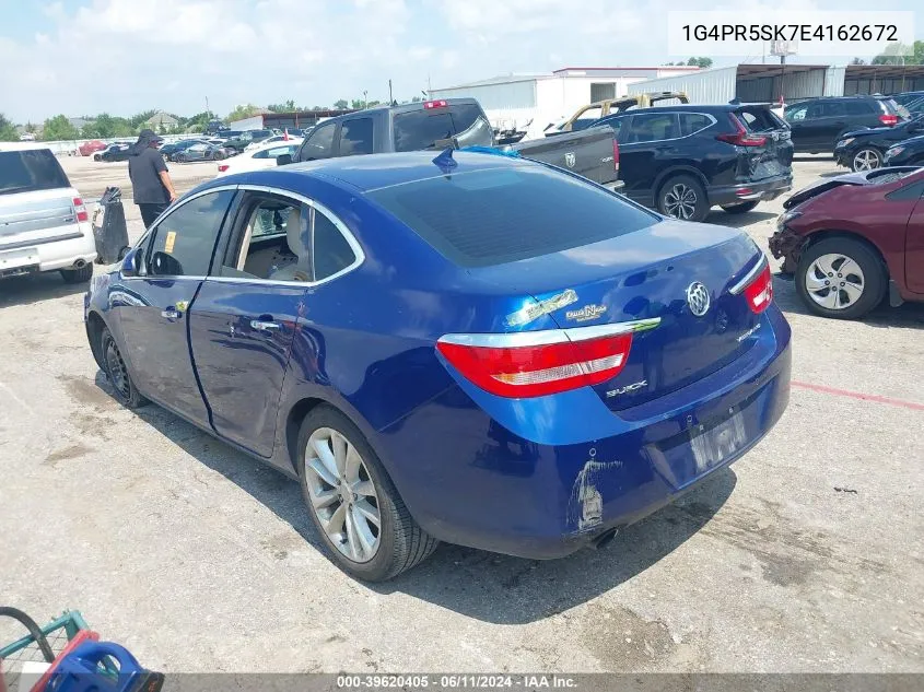 2014 Buick Verano Convenience Group VIN: 1G4PR5SK7E4162672 Lot: 39620405