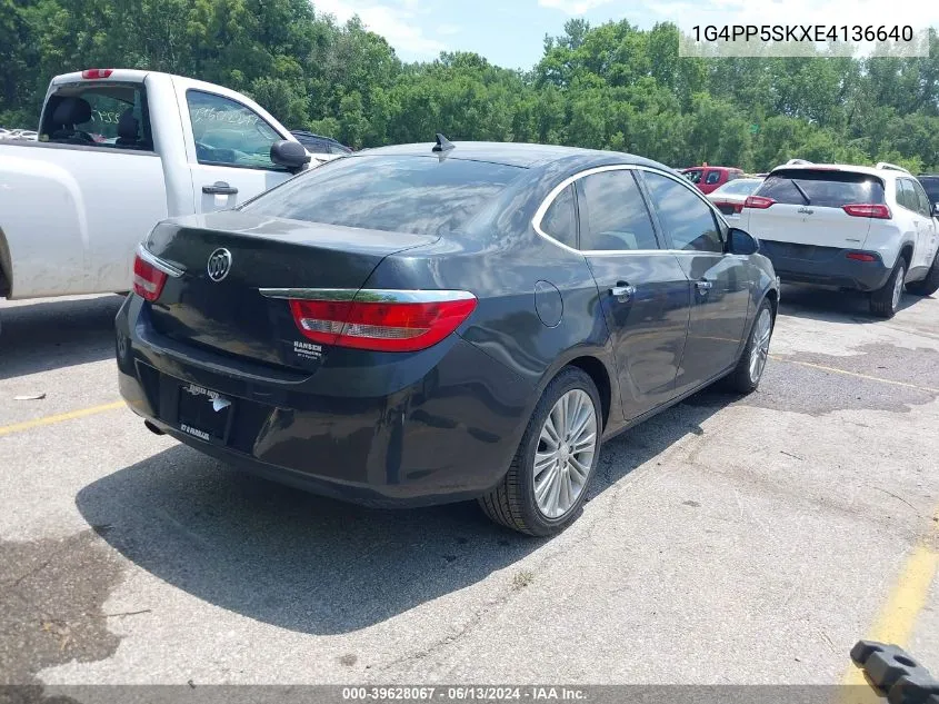 2014 Buick Verano VIN: 1G4PP5SKXE4136640 Lot: 39628067