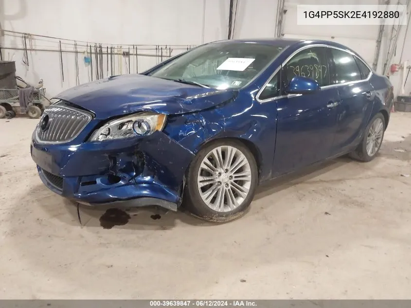 2014 Buick Verano VIN: 1G4PP5SK2E4192880 Lot: 39639847