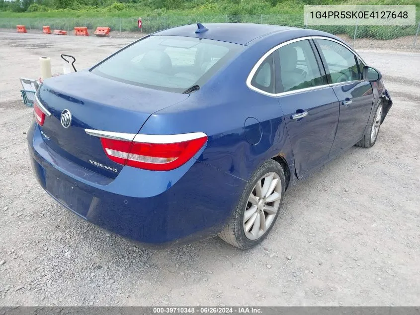 1G4PR5SK0E4127648 2014 Buick Verano Convenience Group