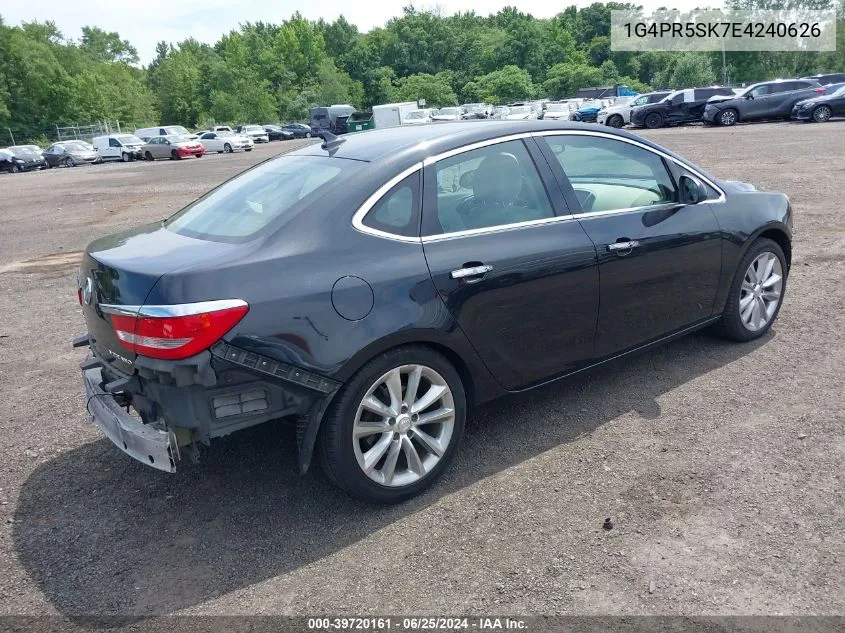 2014 Buick Verano Convenience Group VIN: 1G4PR5SK7E4240626 Lot: 39720161