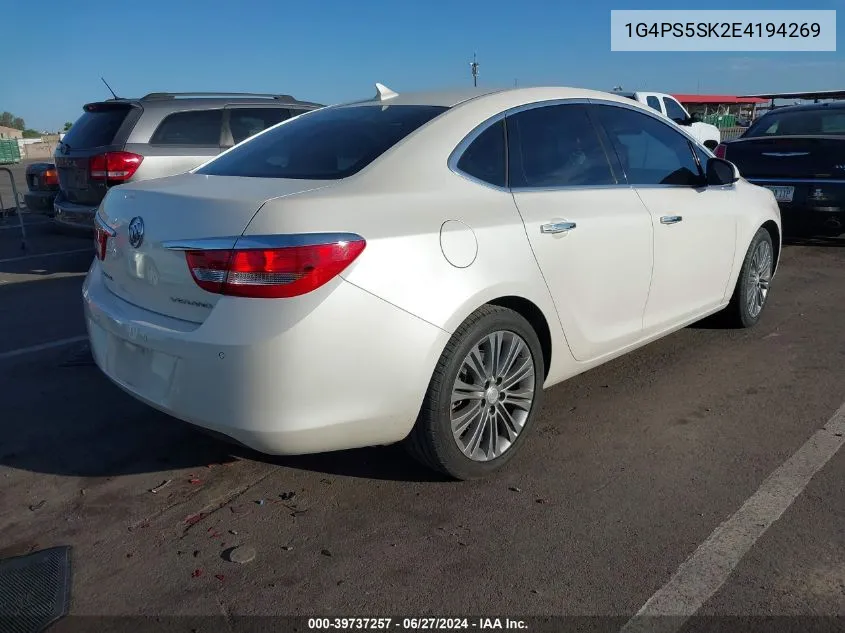 1G4PS5SK2E4194269 2014 Buick Verano