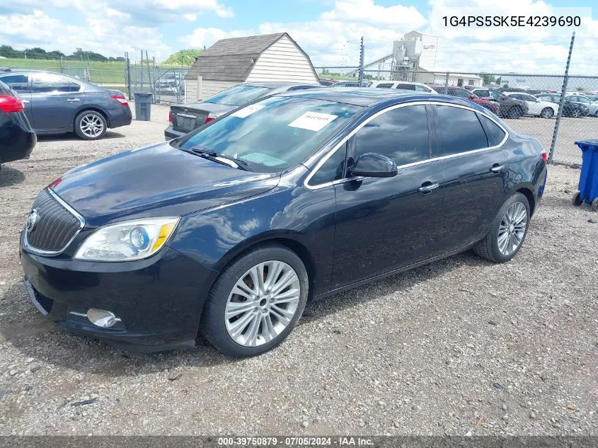 1G4PS5SK5E4239690 2014 Buick Verano Leather Group