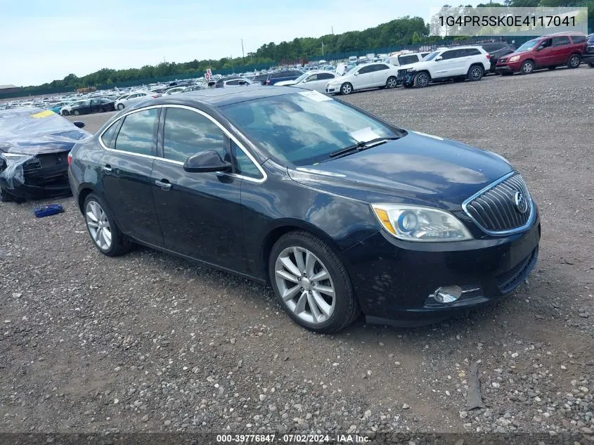 2014 Buick Verano Convenience Group VIN: 1G4PR5SK0E4117041 Lot: 39776847