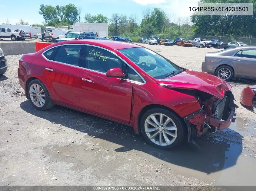 2014 Buick Verano Convenience Group VIN: 1G4PR5SK6E4235501 Lot: 39797966