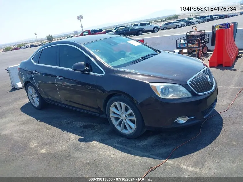 2014 Buick Verano Leather Group VIN: 1G4PS5SK1E4176734 Lot: 39813850