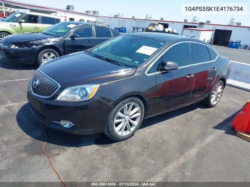 2014 Buick Verano Leather Group VIN: 1G4PS5SK1E4176734 Lot: 39813850