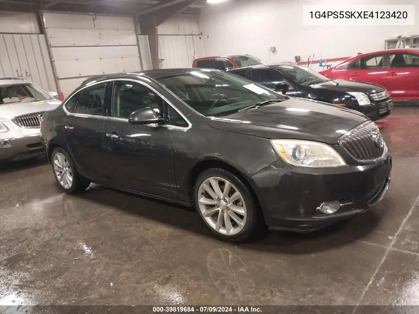 1G4PS5SKXE4123420 2014 Buick Verano Leather Group