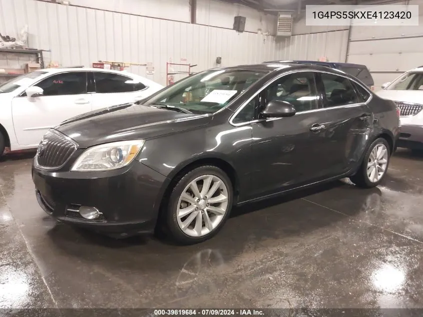 1G4PS5SKXE4123420 2014 Buick Verano Leather Group