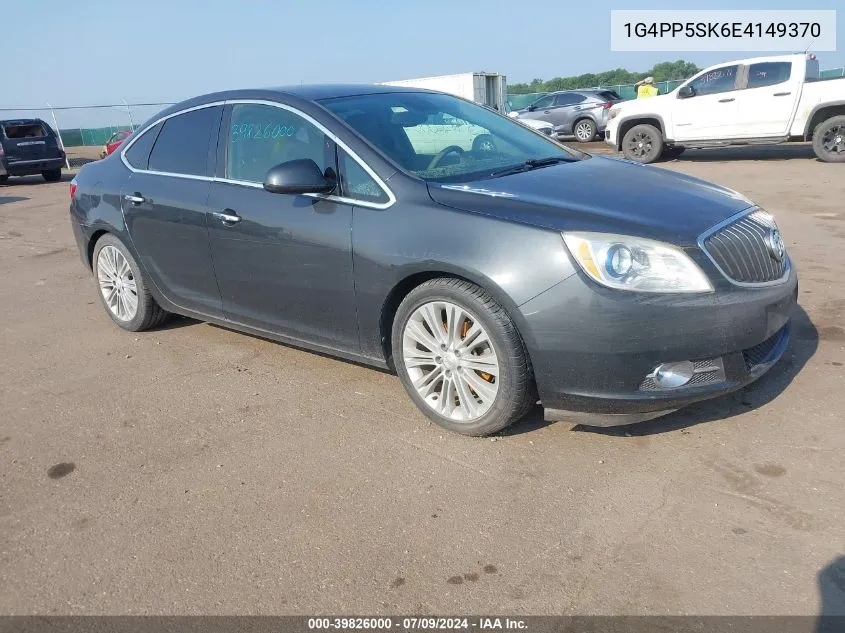 2014 Buick Verano VIN: 1G4PP5SK6E4149370 Lot: 39826000