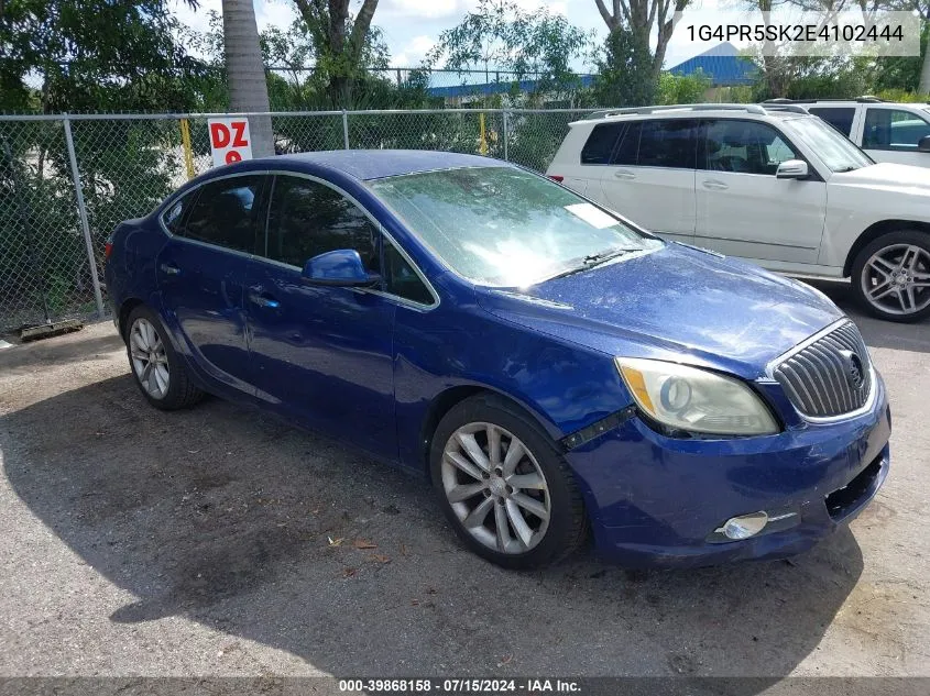 2014 Buick Verano Convenience Group VIN: 1G4PR5SK2E4102444 Lot: 39868158