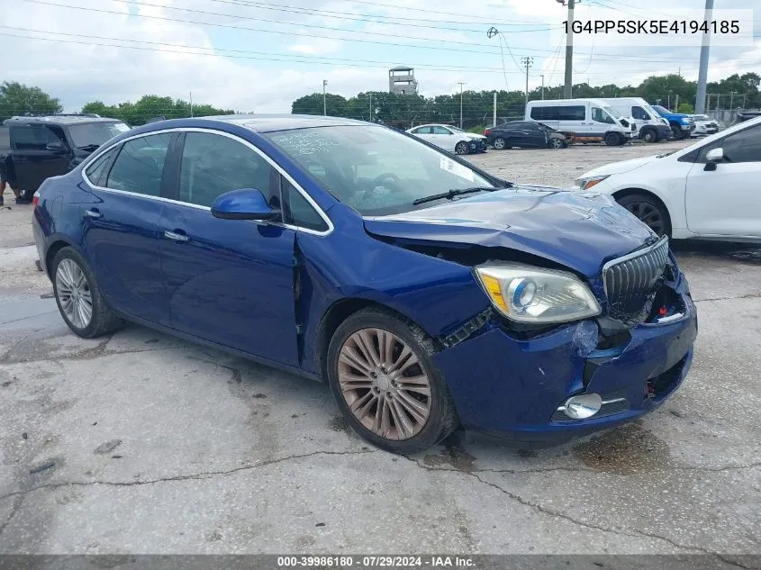 2014 Buick Verano VIN: 1G4PP5SK5E4194185 Lot: 39986180