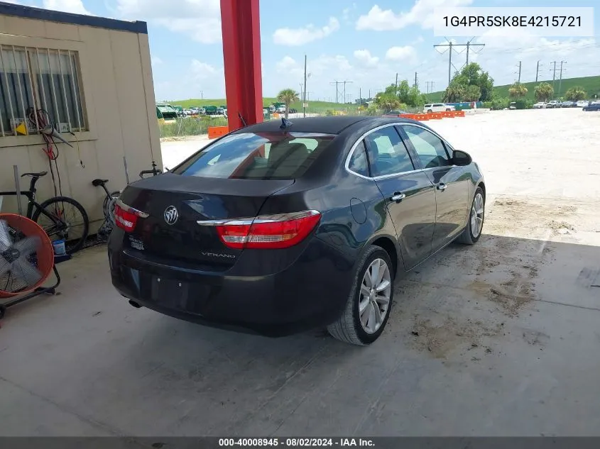 1G4PR5SK8E4215721 2014 Buick Verano Convenience Group