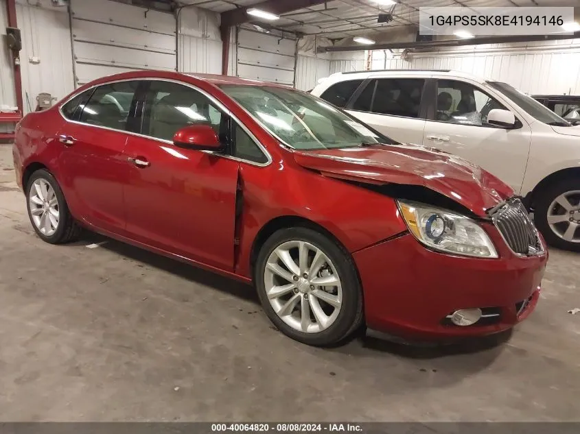 1G4PS5SK8E4194146 2014 Buick Verano Leather Group