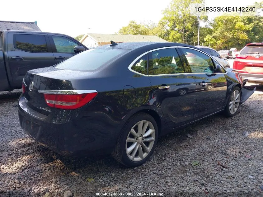 1G4PS5SK4E4142240 2014 Buick Verano Leather Group