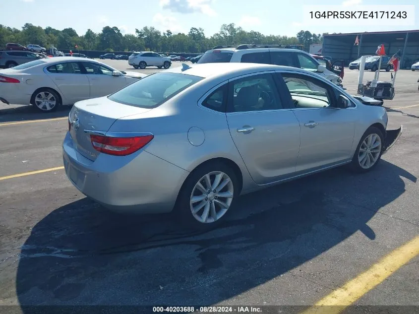 2014 Buick Verano Convenience Group VIN: 1G4PR5SK7E4171243 Lot: 40203688