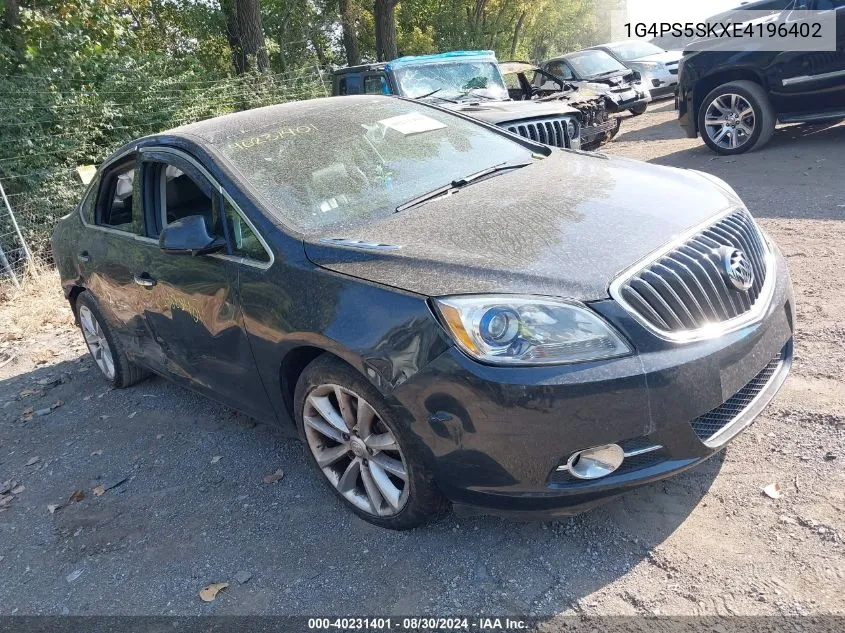 1G4PS5SKXE4196402 2014 Buick Verano Leather Group