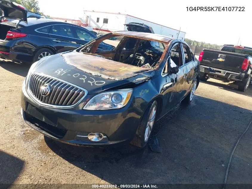 2014 Buick Verano Convenience Group VIN: 1G4PR5SK7E4107722 Lot: 40233012