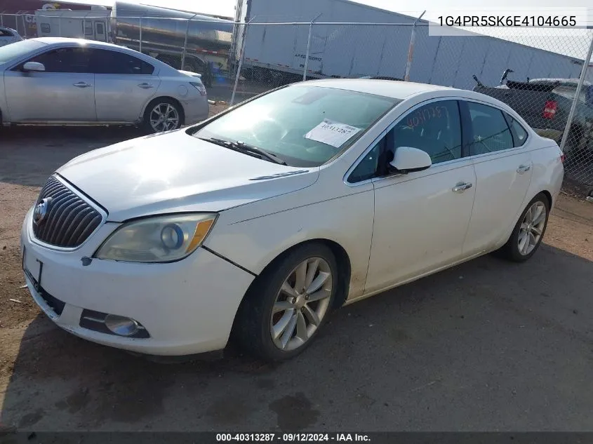 2014 Buick Verano Convenience VIN: 1G4PR5SK6E4104665 Lot: 40313287