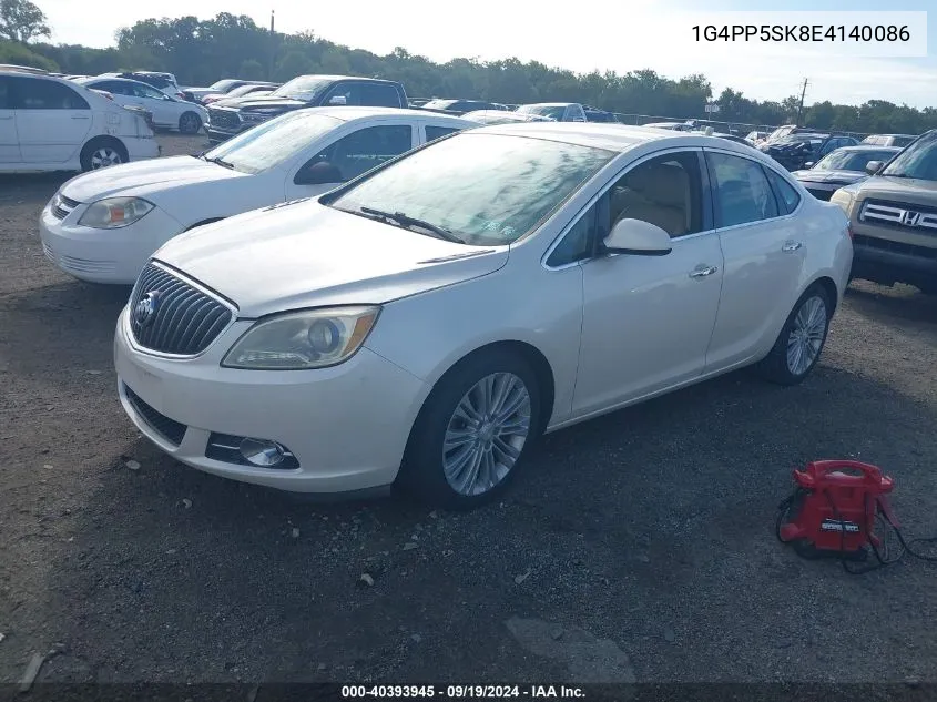 2014 Buick Verano VIN: 1G4PP5SK8E4140086 Lot: 40393945