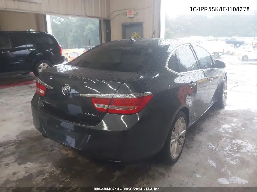 1G4PR5SK8E4108278 2014 Buick Verano Convenience