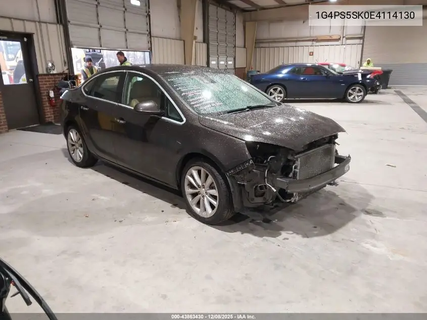 1G4PS5SK0E4114130 2014 Buick Verano Leather Group