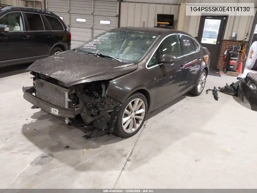 1G4PS5SK0E4114130 2014 Buick Verano Leather Group