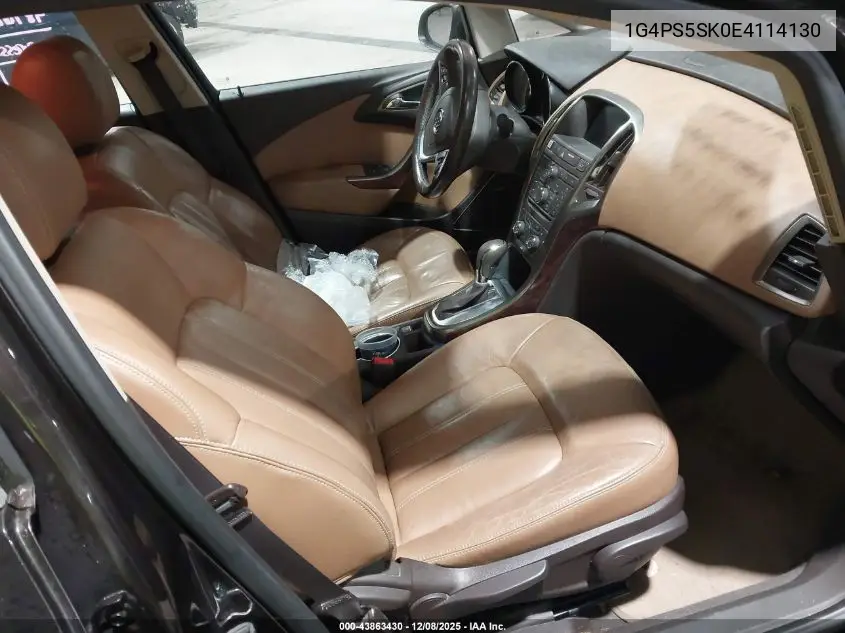 1G4PS5SK0E4114130 2014 Buick Verano Leather Group