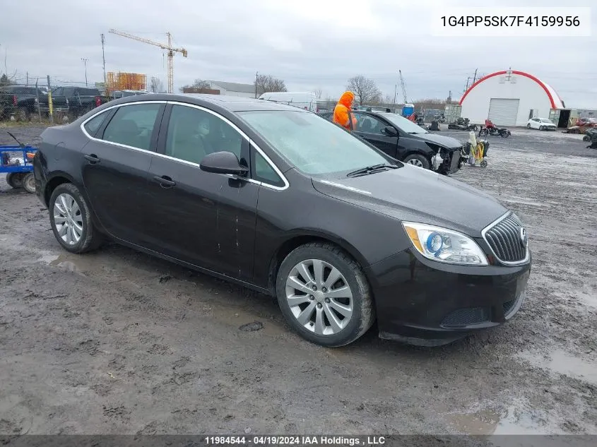 2015 Buick Verano VIN: 1G4PP5SK7F4159956 Lot: 11984544