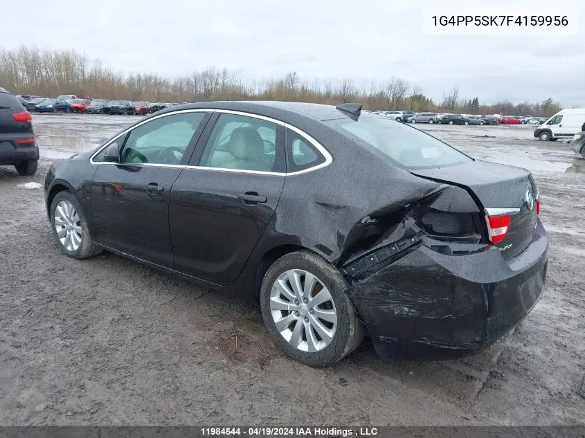 2015 Buick Verano VIN: 1G4PP5SK7F4159956 Lot: 11984544