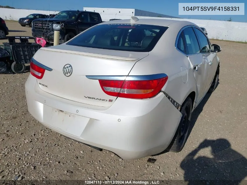 2015 Buick Verano VIN: 1G4PT5SV9F4158331 Lot: 12047113