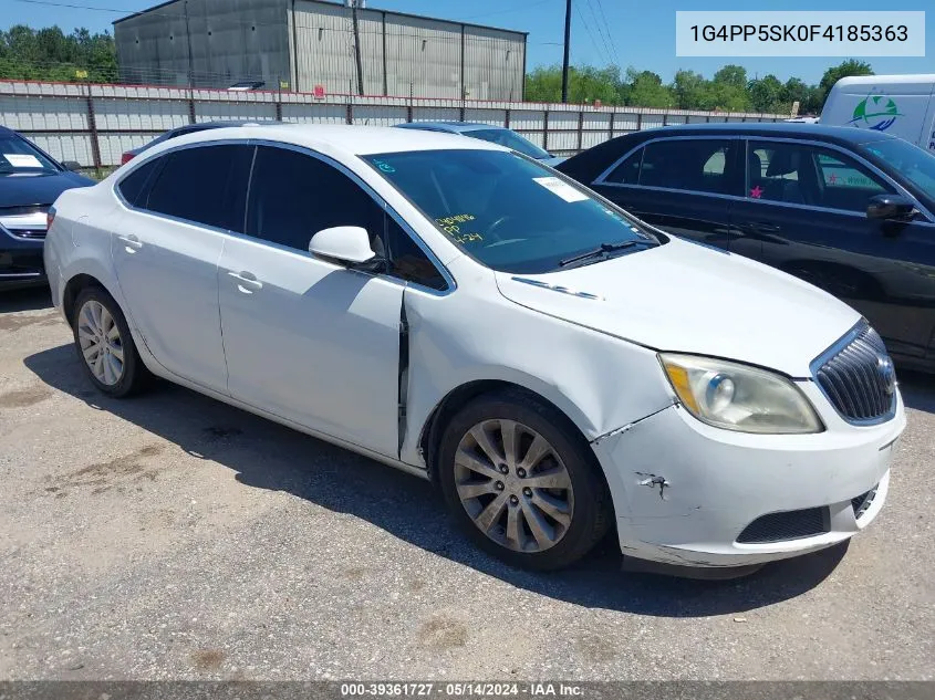 2015 Buick Verano VIN: 1G4PP5SK0F4185363 Lot: 39361727